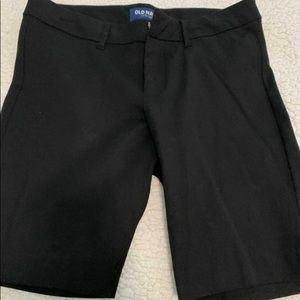 Black old navy shorts